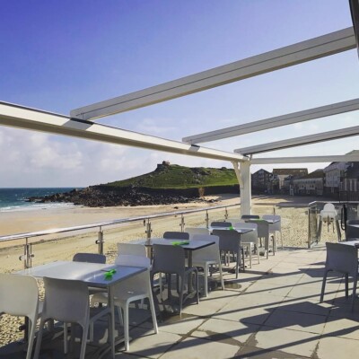 Porthmeor Cafe - Terrace