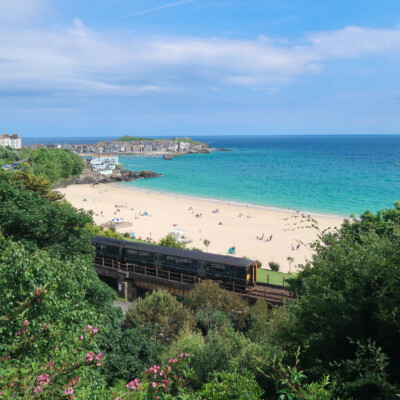 St Ives Bay Line Train - Photo by Sykes Cottages - Flikr
